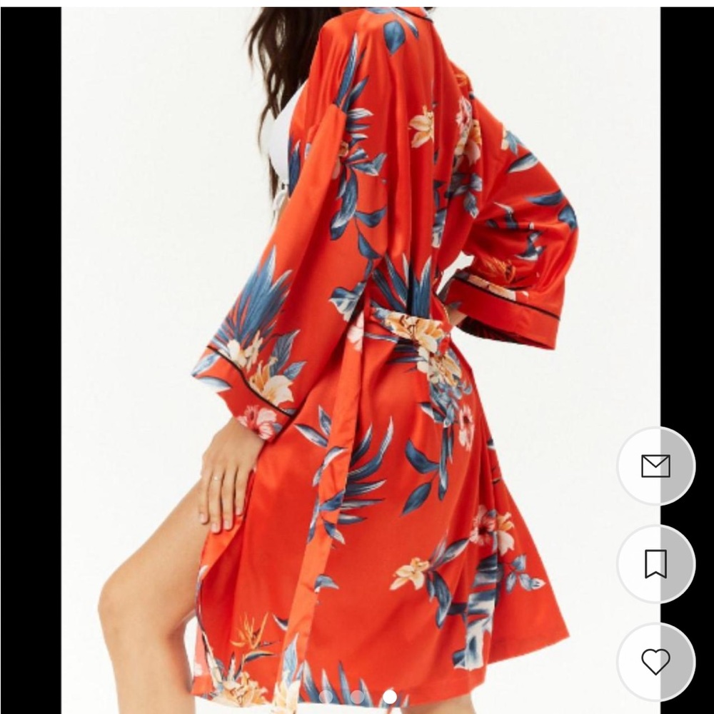 Forever  21 Tropical Robe
